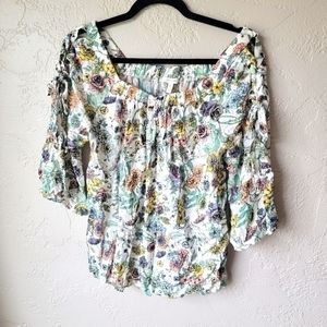 Maurices Tie Sleeve‎ Blouse